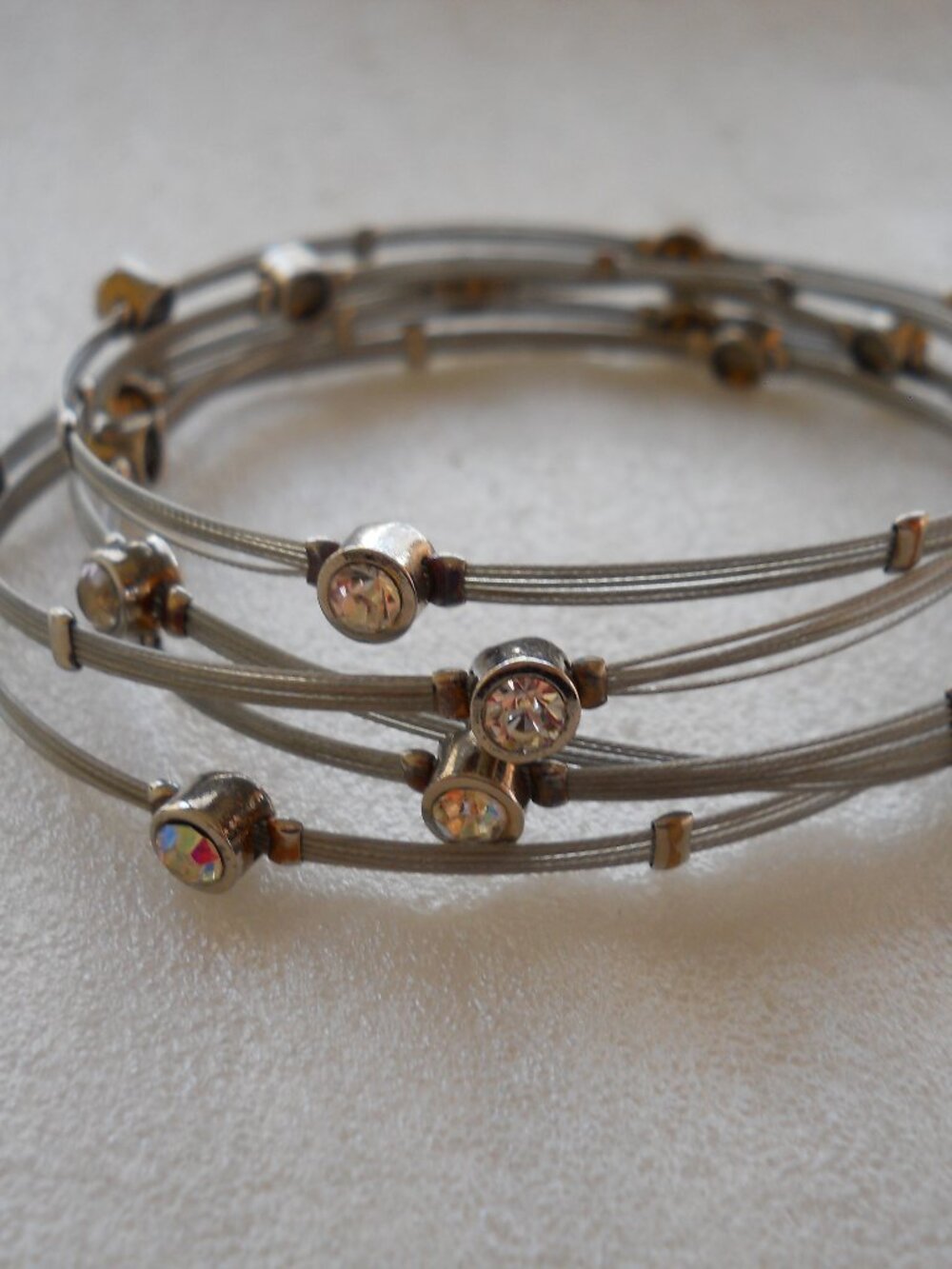 *SALE* Bangle and Rhinestone Bracelets 1125